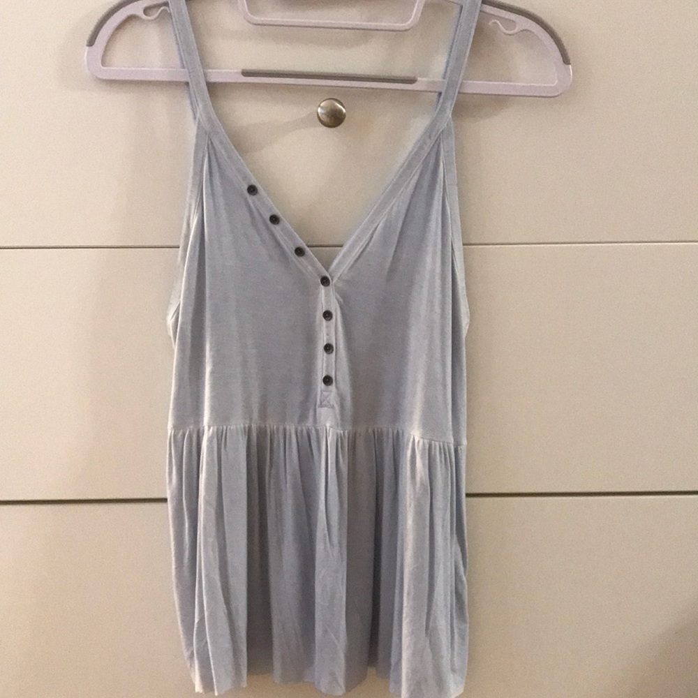 American Eagle Outfitters light blue tank top